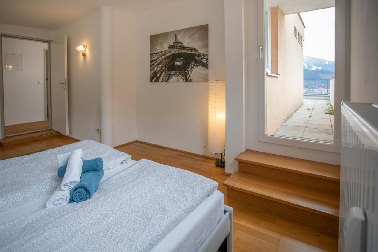 Hilltop Innsbruck Apartment I Free Parking Екстер'єр фото